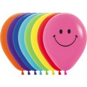 R5 - Smile Face - 1 sided -  Assorted - 50 stuks